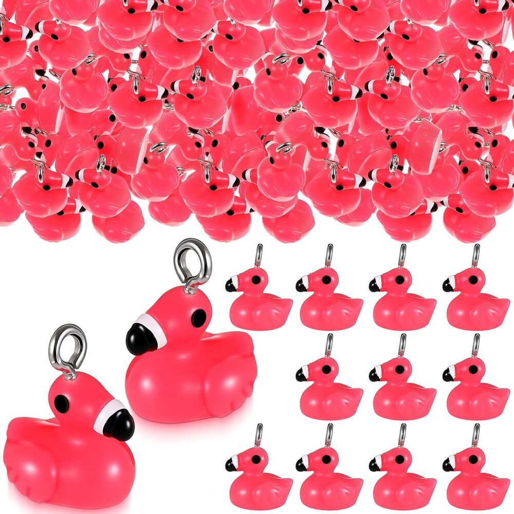 5582 100 Pcs Mini Charms Miniature Resin Tiny Pendants Colorful Resin
